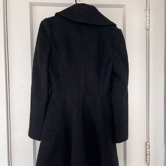 Black Medium Women's Peacoat - Picture 3 of 3
